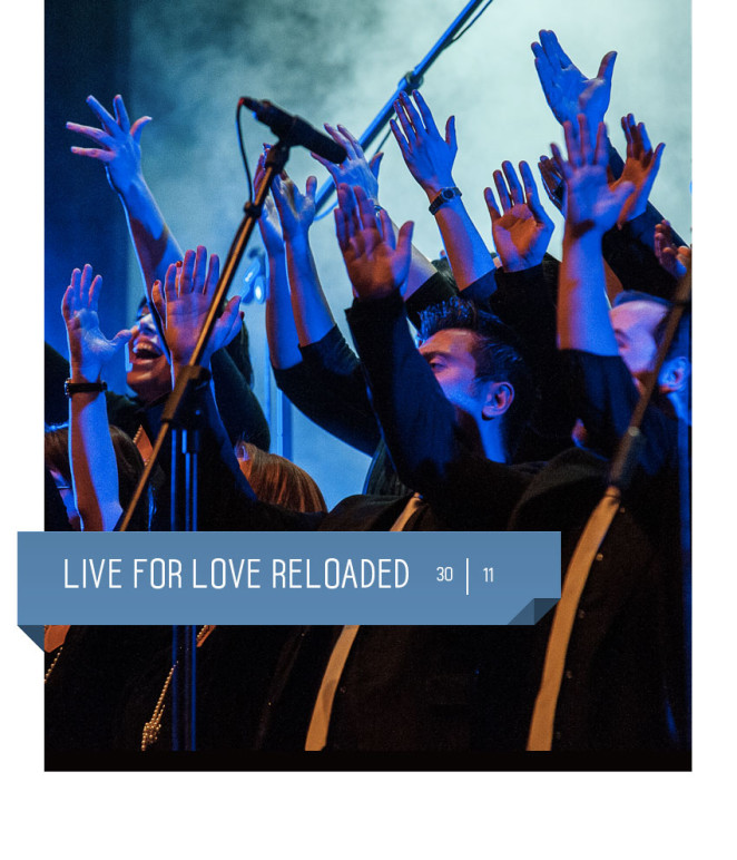 Il concerto gospel "Live for love - reloaded" al Teatro Delfino il 30 novembre 2019.
Con i Rejoice Gospel Choir e Sherrita Duran